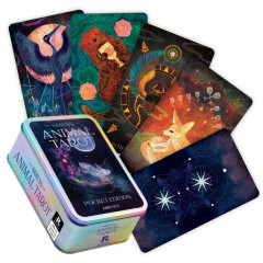 Кишенькове Таро Східних Духів Тварин - Oriens Animal Tarot in a Tin (Pocket Edition). Rockpool Publishing