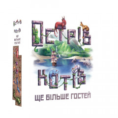 Острів котів: Ще більше гостей (The Isle of Cats: Kickstarter Pack 2) | Доповнення до гри. Geekach Games (GKCH047OKP2)