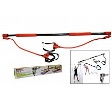 Фото Палиця гімнастична для фітнесу з есп. Body Shaper Stick PS F-933C (метал, l-130см, l есп-65см)