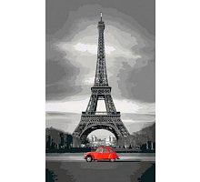 Фото Париж, Серія Міський пейзаж, малювання за номерами, 30 x 50 см, Ідейка, КН2147