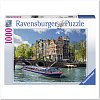 Фото 1 - Пазл Ravensburger Екскурсія по каналу, Амстердам, 1000 елементів (RSV-191383)