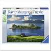 Фото 1 - Пазл Ravensburger Острів у Хордалані, Норвегія, 1500 елементів (RSV-162574)