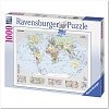 Фото 1 - Пазл Ravensburger Політична карта Миру, 1000 елементів (RSV-156528)