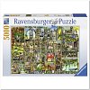 Фото 1 - Пазл Ravensburger Вигадливе місто, 5000 елементів (RSV-174300)