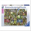 Фото 1 - Пазл Ravensburger Вигадлива книгарня, 1000 елементів (RSV-191376)