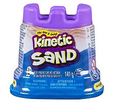 Фото Пісок для дитячої творчості, Міні фортеця (блакитний, 141 г), Kinetic Sand, 71419B
