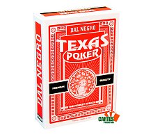 Фото Пластикові гральні карти Dal Negro Texas Monkey red