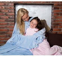 Фото Плед з рукавами дитячий Homely Kids Luxury Рожевий, велсофт, 100x130 см
