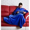 Фото 1 - Плед з рукавами дитячий Homely Kids Luxury Синій, велсофт, 100x130 см