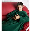 Фото 1 - Плед із рукавами дитячий Homely Kids Original Зелений, фліс, 100x130 см