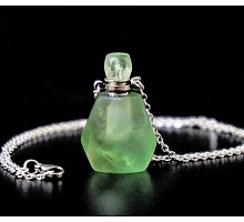 Фото Пляшечка кам’яна для парфумів Зелений флюорит (9170205)