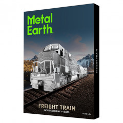 Подарунковий набір Freight Train Set (Товарний поїзд), Metal Earth (MMG104)