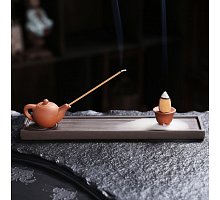 Фото Підставка для пахощів "Рідкий дим" кераміка "Чайник" (9150431)