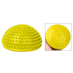 Напівсфера масажна балансувальна Balance Kit FI-4939-3 (гума, d-15см, h-7,5см, 280g, жовтий)