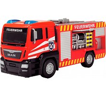 Фото Пожежна машина MAN з бічною панеллю (17 см), що відкривається, Dickie Toys, 371 2008-2