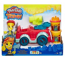 Фото Пожежна машина - набір із пластиліном Play-Doh Town, Play-Doh, B3416