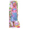 Фото 1 - Принцеса Барбі з рожевим волоссям, Казково-довге волосся, Barbie, Mattel, рожеве волосся, DKB56-2