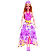 Фото Принцеса Барбі в рожевій сукні, серія Міксуй та комбінуй, Barbie, Mattel, Рожева сукня, CFF24-1