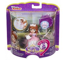 Фото Принцеса Софія, міні-лялька в рожевій сукні, Sofia the First, Disney Princess, Mattel, рожева сукня, CJP98-3