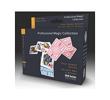 Фото Набір для фокусів Oid Magic "Карти - Таємниця чотирьох Дам" з DVD (518)