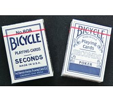 Фото Карти Bicycle Seconds Standard Index Blue