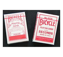 Фото Карти Bicycle Seconds Standard Index Red
