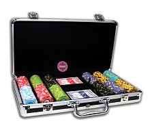 Фото Набір покеру на 300 фішок з номіналом 300 Value, номінал 1-5000. Кераміка, 14г
