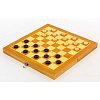 Фото 6 - Набір з трьох ігор (шахи, нарди, шашки). 35 х 35 см. W3517