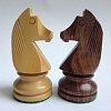 Фото 2 - Дерев’яні шахові фігури Німецький Стаунтон №6 (Шишам, Самшит), Індія (CHI101 S375)