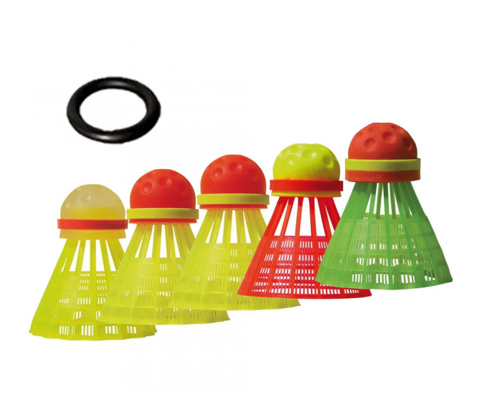 Воланы для спидминтона Speedertube MIXPACK 5 pcs. Speedminton (400206)