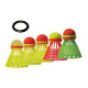 Воланы для спидминтона Speedertube MIXPACK 5 pcs. Speedminton (400206)