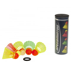 Волани для спідмінтону Speedertube MIXPACK 5 шт. Speedminton (400206)