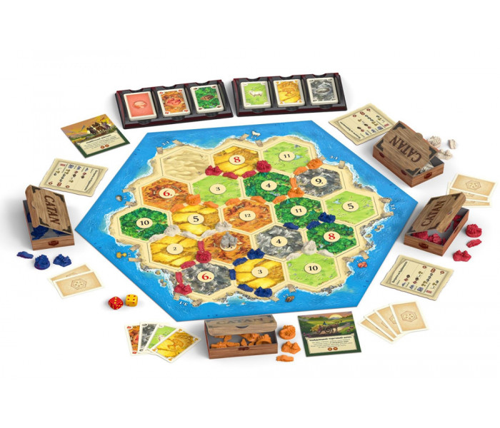 Настольная игра Катан. Колонизаторы (базовая). Rozum (R100UA)