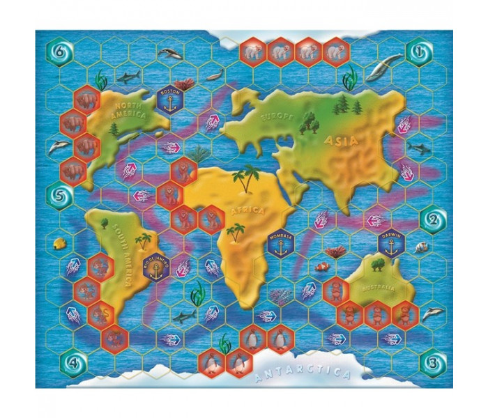 Настольная игра Зоо Регата. Bombat Game (800019)