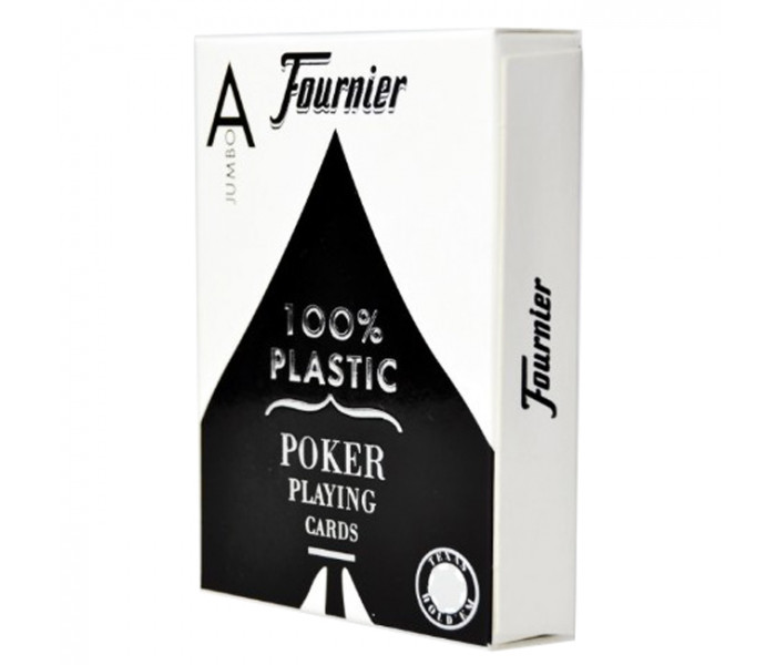Пластиковые карты Fournier 2800 Jumbo Index Blue, blue (1028935)