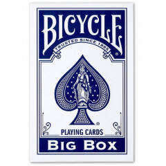 Большие карты Bicycle Big Box Blue (11,5 x 18 см), 74577blue