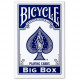 Большие карты Bicycle Big Box Blue (11,5 x 18 см), 74577blue