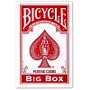 Фото 1 - Великі карти Bicycle Big Box Red (11,5 x 18 см), 74577red