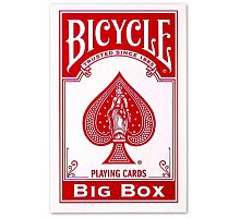 Фото Большие карты Bicycle Big Box Red (11,5 x 18 см), 74577red