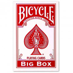 Большие карты Bicycle Big Box Red (11,5 x 18 см), 74577red