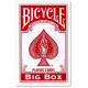 Большие карты Bicycle Big Box Red (11,5 x 18 см), 74577red