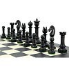 Фото 3 - Дерев’яні шахові фігури Північна вертикаль (Northern Upright)