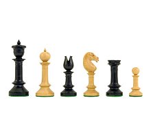 Фото Дерев’яні шахові фігури Північна вертикаль (Northern Upright)