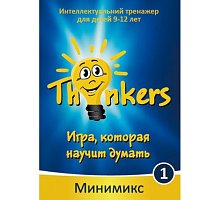 Фото Інтелектуальна ігра Thinkers - Мінімікс, укр. (9-12 років, 35 завдань)