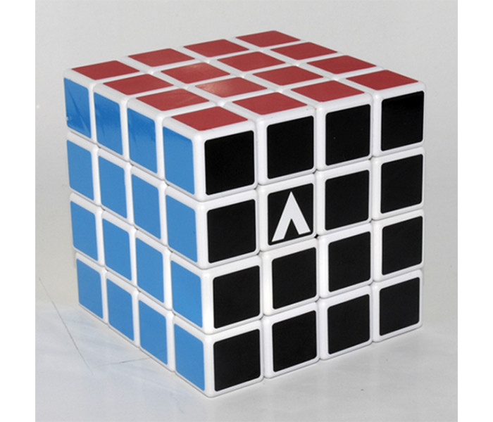 Кубик Рубіка V4 із білою основою, плоский (V-CUBE 4White). 00.0048