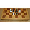 Фото 6 - Шахи, нарди, шашки СРСР 50x50 см. Дошка дерево, інтарсія. Фігури та шашки пластик