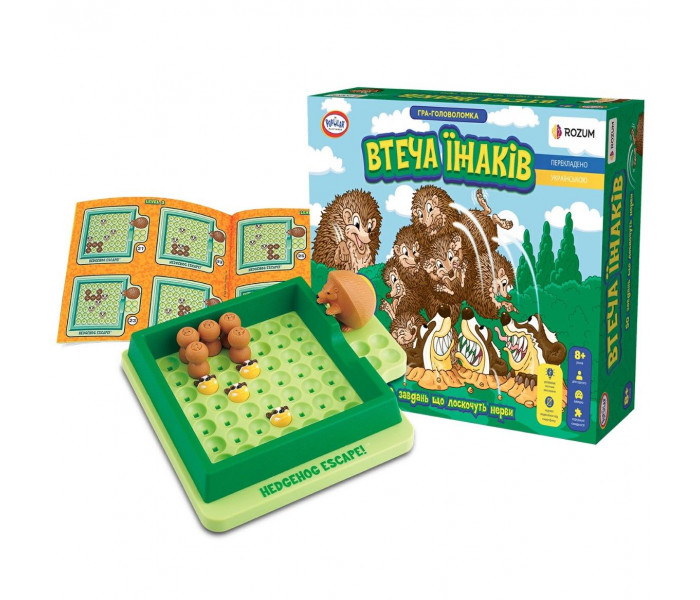 Игра-головоломка Втеча Їжаків (Hedgehog Escape). Popular Playthings (704011)