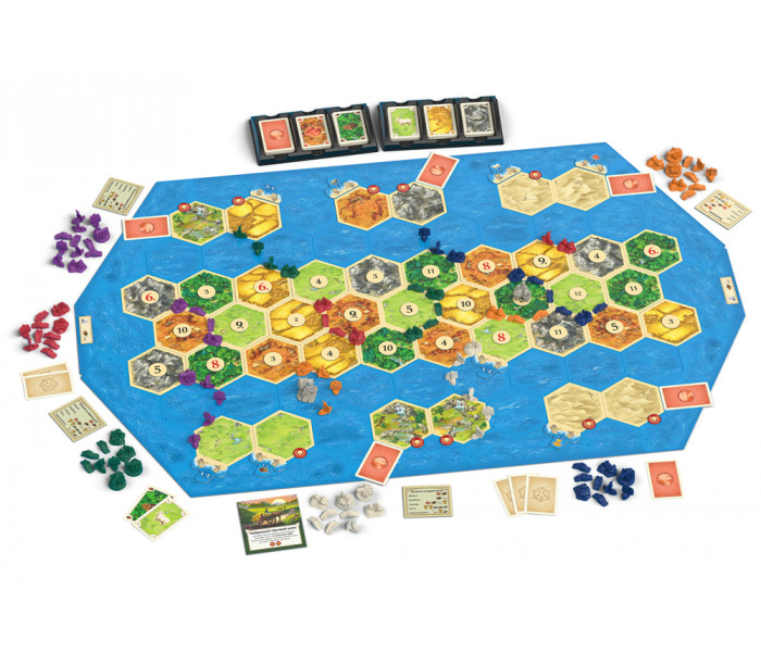 Катан. Колонизаторы. Мореходы. Дополнение для 5-6 игроков. Rozum (R103UA)