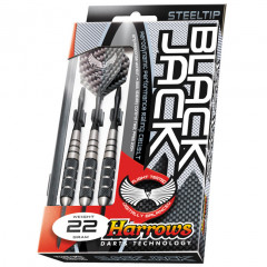 Дротики Harrows Black Jack Brass steeltip