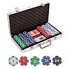 Фото 1 - Покерний набір на 300 фішок з номіналом у кейсі. 11,5g-chips